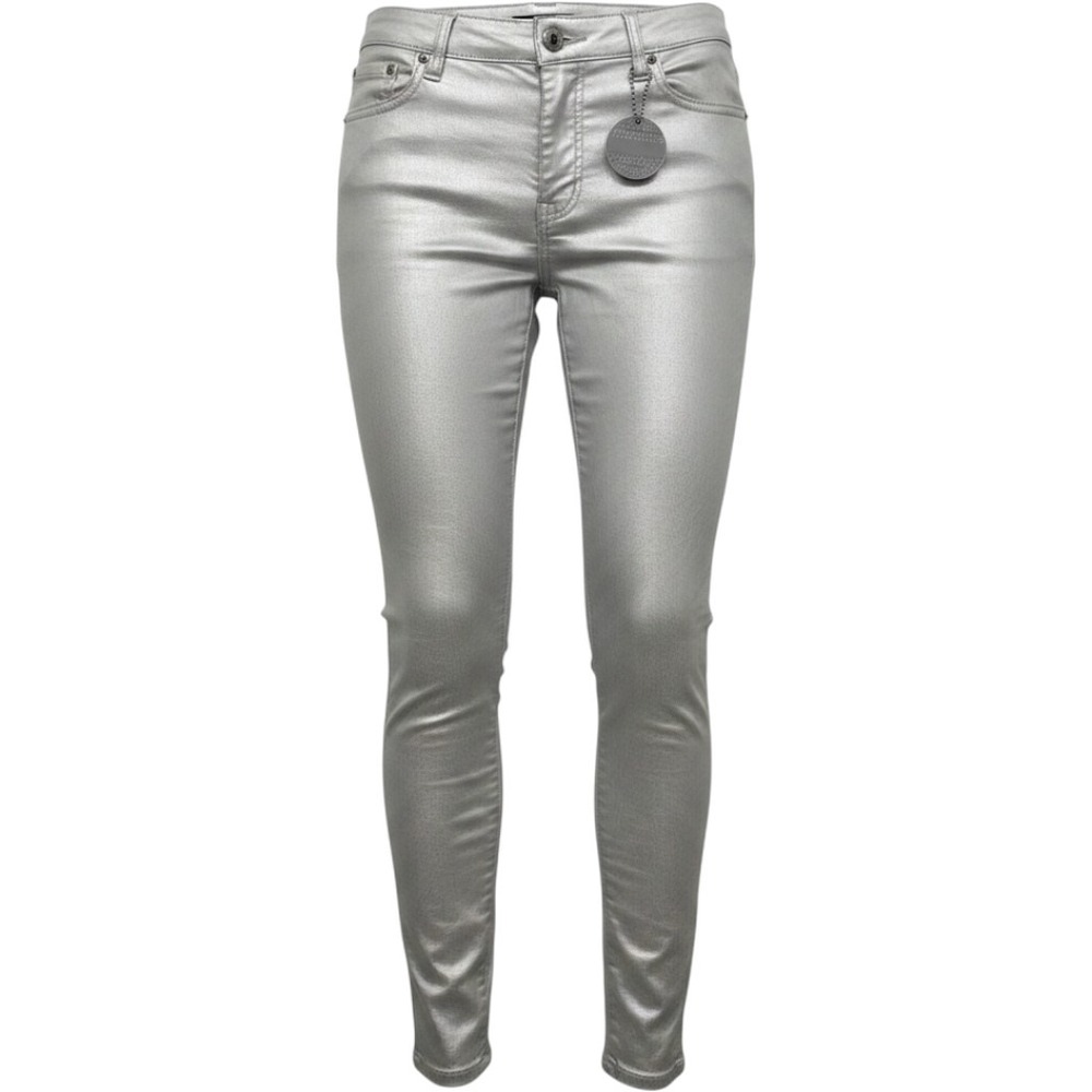 Celebrity Pink Silent Disco Metallic Skinny Pants Studded‎ Women's Size 9 NWT